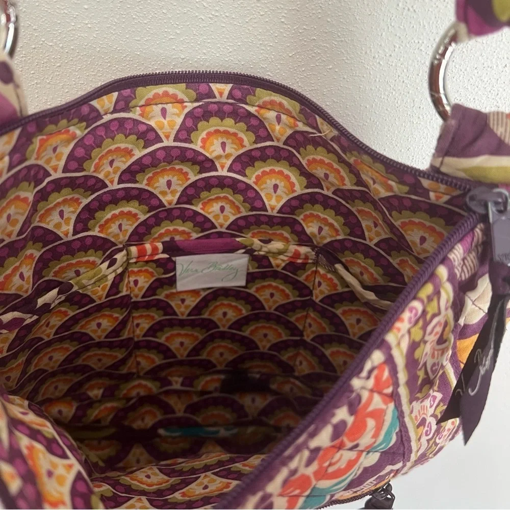 Vera Bradley Purple floral Crossbody Bag - Picture 4 of 7